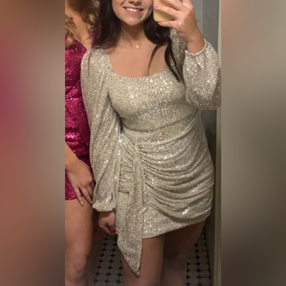 Silver Sparkle Altar’d State Dress